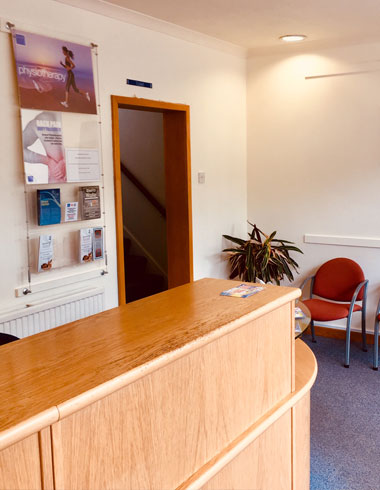 Birdwell Clinic reception, Osteopathy